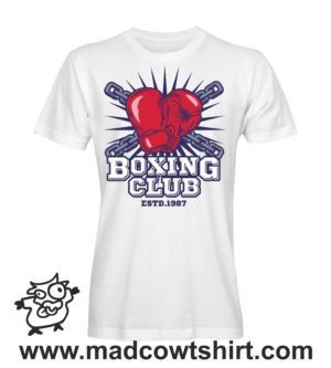 000162 boxing club T-shirt Uomo Donna Bambino
