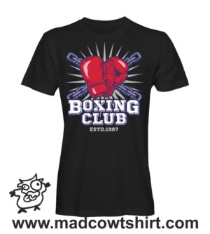 Alternative view of 000162 boxing club T-shirt Uomo Donna Bambino