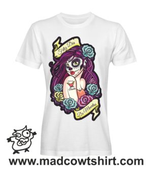 Alternative view of 000173 feliz die T-shirt Uomo Donna Bambino