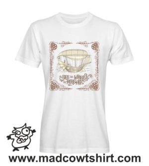 000082 airship Tshirt Uomo Donna Bambino