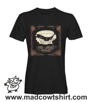 Alternative view of 000082 airship Tshirt Uomo Donna Bambino