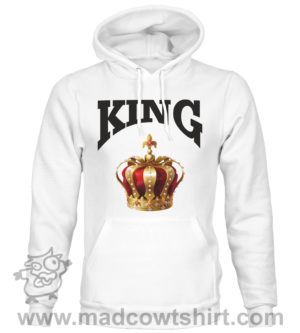 000142 King Felpa unisex senza o con cappuccio