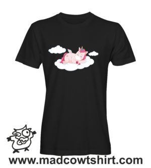 Alternative view of 000180 pink unicorn T-shirt Uomo Donna Bambino