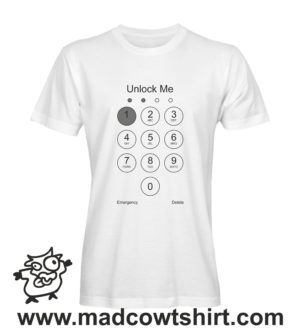 Alternative view of 000205 unlock me T-shirt Uomo Donna Bambino