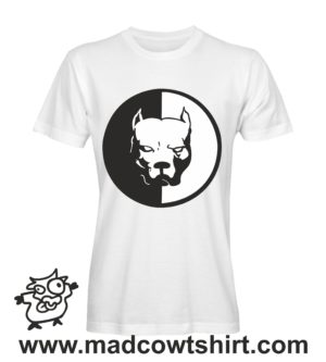 000214 pitbull T-shirt Uomo Donna Bambino