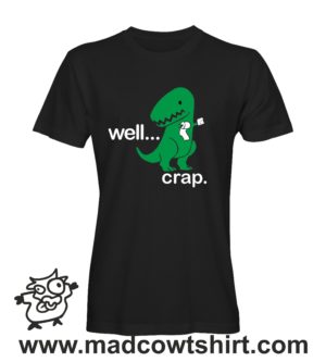 000219 trex crap T-shirt Uomo Donna Bambino