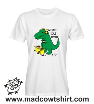 Alternative view of 000221 trex dj T-shirt Uomo Donna Bambino
