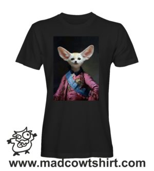 000237 funny Fennec paint T-shirt Uomo Donna Bambino