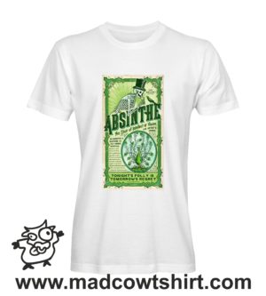 Alternative view of 000261 absinthe T-shirt Uomo Donna Bambino