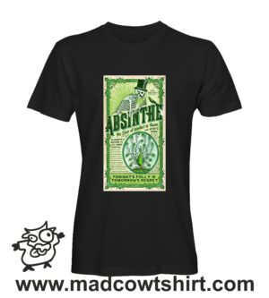 000261 absinthe T-shirt Uomo Donna Bambino