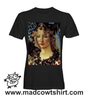 000269 botticelli primavera T-shirt Uomo Donna Bambino