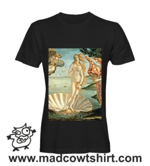 Alternative view of 000270 botticelli venere T-shirt Uomo Donna Bambino
