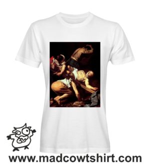 Alternative view of 000281 caravaggio Crucifixion of Saint Peter T-shirt Uomo Donna Bambino