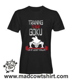000315 training beat goku T-shirt Uomo Donna Bambino