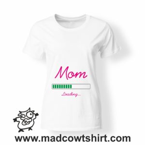 Alternative view of 000319 mom loading T-shirt Uomo Donna Bambino