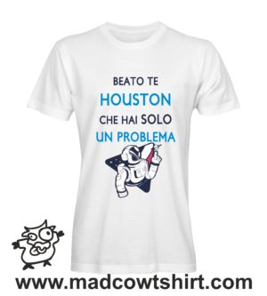 Alternative view of 000327 houston problema T-shirt Uomo Donna Bambino