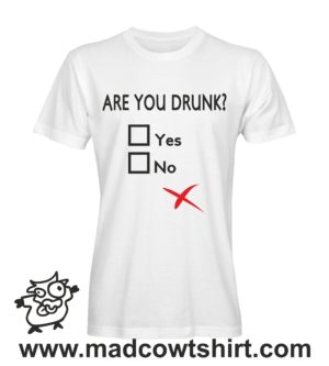 000334 are you drunk T-shirt Uomo Donna Bambino