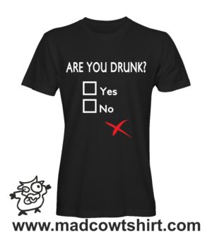 Alternative view of 000334 are you drunk T-shirt Uomo Donna Bambino