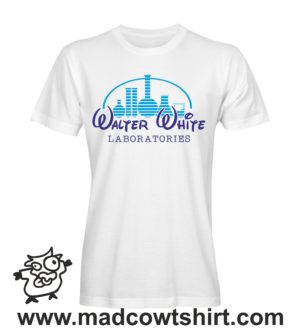 Alternative view of 000335 walter white disney T-shirt Uomo Donna Bambino