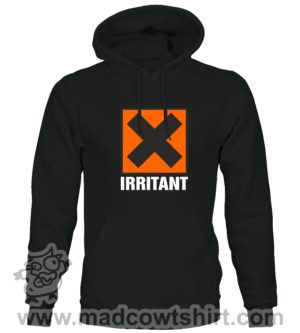 Alternative view of 000350 irritant Felpa unisex senza o con cappuccio