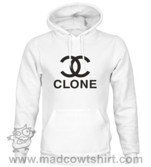 Alternative view of 000429 clone Felpa unisex senza o con cappuccio