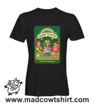 000457 let's make special brownies T-shirt Uomo Donna Bambino