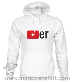 000436 youtuber Felpa unisex senza o con cappuccio