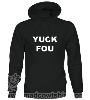 000437 yuck fou Felpa unisex senza o con cappuccio