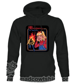 Alternative view of 000440 pyrokinesis for beginners Felpa unisex senza o con cappuccio