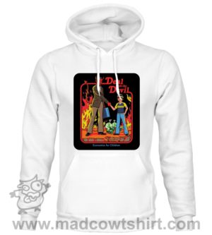 000442 deal with devil Felpa unisex senza o con cappuccio