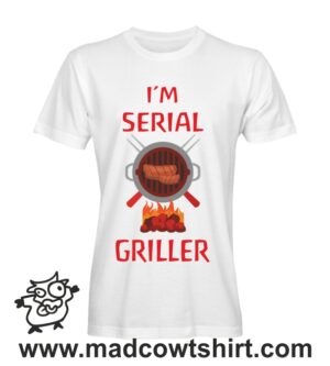 Alternative view of 000481 serial griller T-shirt Uomo Donna Bambino